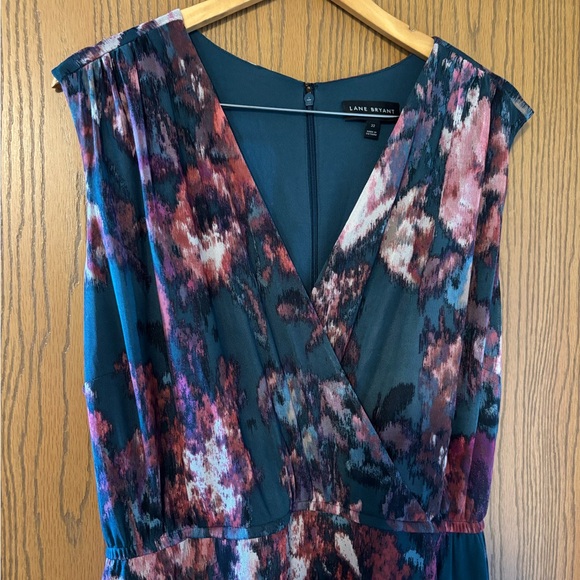 Lane Bryant Womens Plus 22 Floral Maxi Dress - Picture 2 of 8